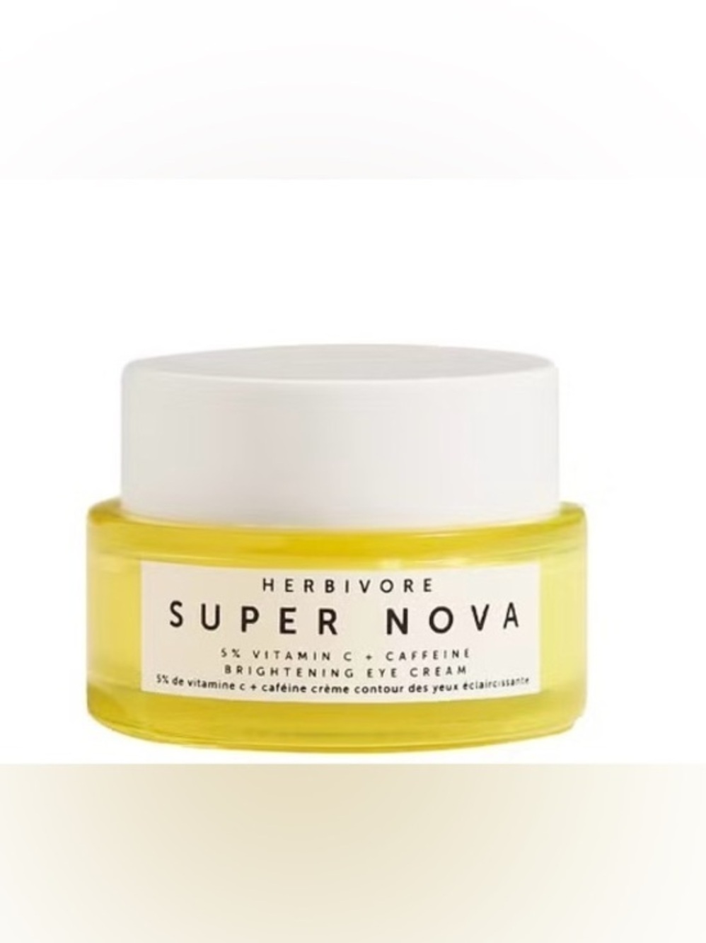 Herbivore Botanicals Super Nova  Vitamin C + Caffeine Brightening Eye Cream